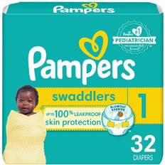 Grooming & Bathing Pampers Swaddlers Diapers Size 1 3kg-6kg 32pcs