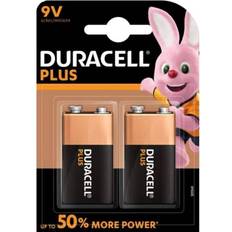 9V (6LR61) Batterien & Akkus Duracell 9V Plus Power 2-pack