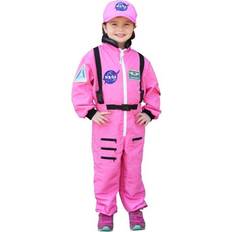 Aeromax Girl's Astronaut Costume Pink