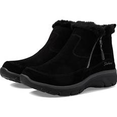 Skechers Ankle Boots Skechers Easy Going Cool Zip Black Women's Shoes Black