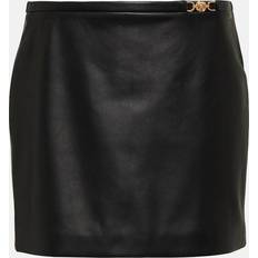 Versace Skirts Versace Medusa '95 leather miniskirt black