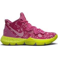 Men - Nike Kyrie Irving Basketball Shoes Nike SpongeBob SquarePants x Kyrie 5 Patrick M - Lotus Pink/University Red