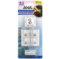 Cupboard & Drawer Locks Jool Safety Magnetic Cabinet Locks 4pcs