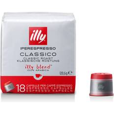 Kaffeekapseln illy Iperespresso Classico Coffee Capsule 120.6g 18Stk.