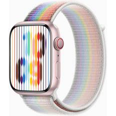 Apple Watch Series 9 Wearables Apple Watch Series 9 Cellular 45mm Aluminium Case with Sport Loop