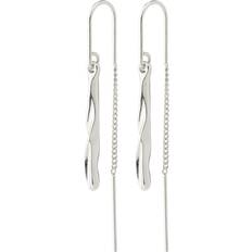 Pilgrim Alberte Chain Earrings - Silver