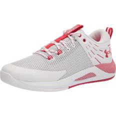 Under Armour Volleyball Shoes Under Armour Women's HOVR Block City, White 102/Red