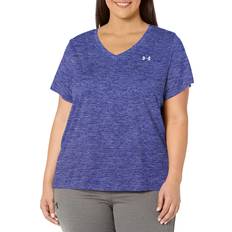 Under Armour Tech Twist Short-Sleeve V-Neck T-Shirt for Ladies