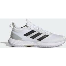 Racket Sport Shoes adidas Adizero Ubersonic 4.1 Tennis Shoes Cloud White Mens