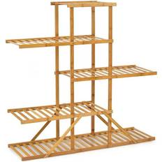 Planters Accessories Costway 5-Tier Plant Stand 39"