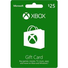 Gutscheinkarten Microsoft Xbox Digital Gift Card 25 USD