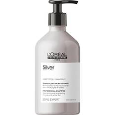 Utglattende Sølvshampooer L'Oréal Professionnel Paris Serie Expert Silver Shampoo 500ml