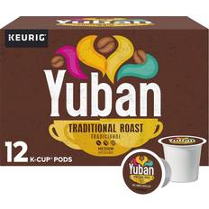 Yuban Traditional Medium Roast K-Cup Coffee Pods 3.7oz 12