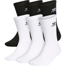Adidas Clothing adidas Trefoil Crew Socks 6-pack - Black/White
