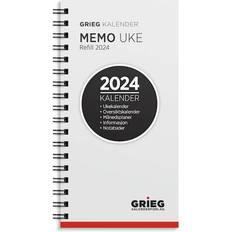 Billig Kalendere Grieg Kalender 2024 Memo refill