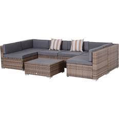 Synthetic Rattan Outdoor Lounge Sets OutSunny 860-020V03