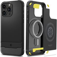 Spigen Rugged Armor MagFit Case for iPhone 15 Pro Max