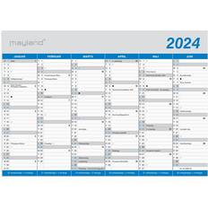 Kalendere Mayland 2024 Kontorkalender Klassisk A5