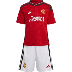 Manchester United FC Soccer Uniform Sets adidas Manchester Home Kit 2023-24