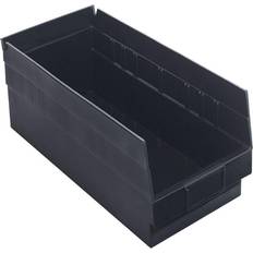 Black Wheelie Bin Storage Quantum 17 7/8" Conductive Shelf Bin QSB108CO (Building Area )