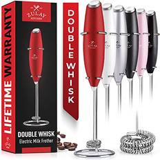 Zulay Kitchen Double Whisk Milk Frother
