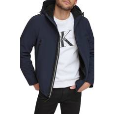Calvin Klein Outerwear Calvin Klein Men's Sherpa Lined Hooded Soft Shell Jacket, True Navy