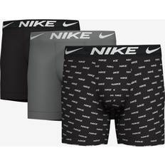 Nike Men's Underwear Nike Men's Essential 3Pk Micro Boxer Briefs Grey