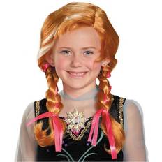 Oransje Parykker Disguise Disney’s Frozen Anna Wig