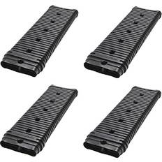 Gutter Amerimax Black 12 4621 stealthflow low profile downspout extensions case of 12