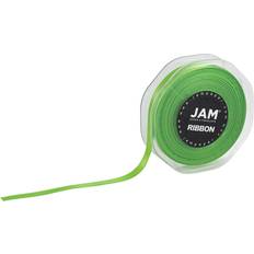 Satin Band Jam Paper Double Faced Satin Ribbon Sold Individually Lime Green Lime Green