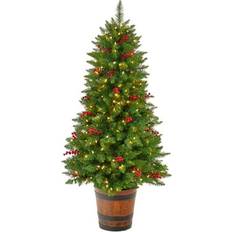 5ft pre lit christmas tree Nearly Natural 5Ft Pre-Lit Colorado Aspen Artificial Christmas Tree