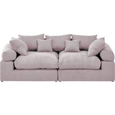 Eiche Möbel Smart Lionore Dusty Pink Sofa 242cm Zweisitzer