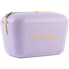 Polarbox Pop 21 Quart Cooler, Lilac/Yellow Pop