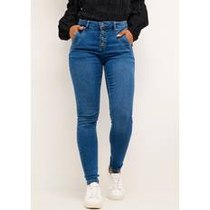 Cream Hosen & Shorts Cream Jeans CRSandy 10610602 Blau Curvy Fit