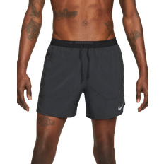 Løping Shorts Nike Men's Dri-Fit Stride 5" Brief-Lined Running Shorts - Black