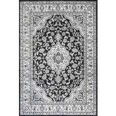 Jonathan Y Palmette Modern Persian Black, Gray, Beige 92x120"