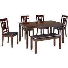 Leathers Furniture Ashley Bennox Dining Set 36x60" 6