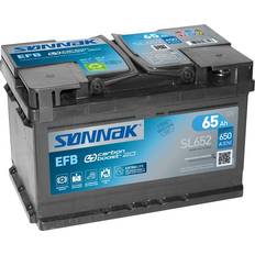 Kjøretøybatterier bilbatteri Batterier & Ladere Sønnak Batteri Bilbatteri Start/Stopp SL652 EFB Exide
