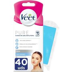 Veet Waxes Veet PURE WAX BANDS sensitive skin facial 40
