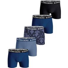 Björn Borg Kid's Core Boxer 5-pack - Black/Blue (10002410-MP003)