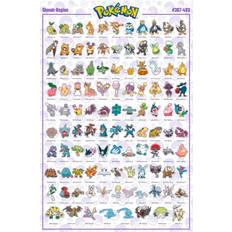 Postere ABYstyle sinnoh region 387-493 Poster