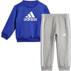 12-18M Tracksuits adidas Infant Sportswear Badge of Sport Jogging Suit - Semi Lucid Blue /White