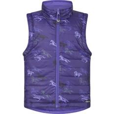 Padded Vests Children's Clothing Kerrits Kids Pony Tracks Reversible Quilted Riding Vest