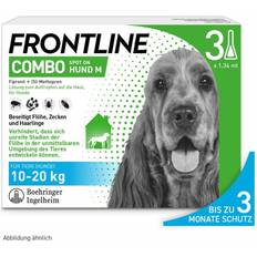 Hunde Haustiere Frontline Combo Spot on Hund M Lsg.z.Auft.a.Haut 3