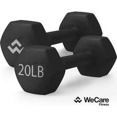 Fitness WeCare Neoprene Dumbells 2pc 20lbs