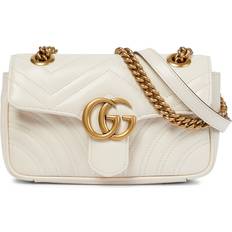 Gucci Bags Gucci GG Marmont Matelassé Mini Bag - White