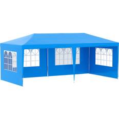 Garden & Outdoor Environment OutSunny 10' 20' Large Party Tent, Event Shelter Gazebo Canopy