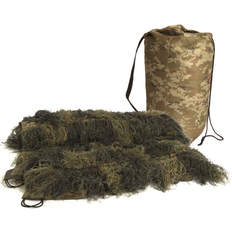 Camouflage Mil-Tec Ghillie Mantel Anti Fire 140x100cm Woodland