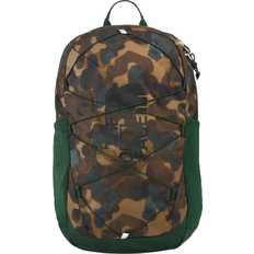 The North Face Youth Court Jester Backpack - Utility Brown Camo Texture Print/Pine Needle