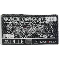 Black dragon zero nitrile gloves- box of 100